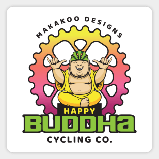 Happy Buddha Cycling Co. Magnet